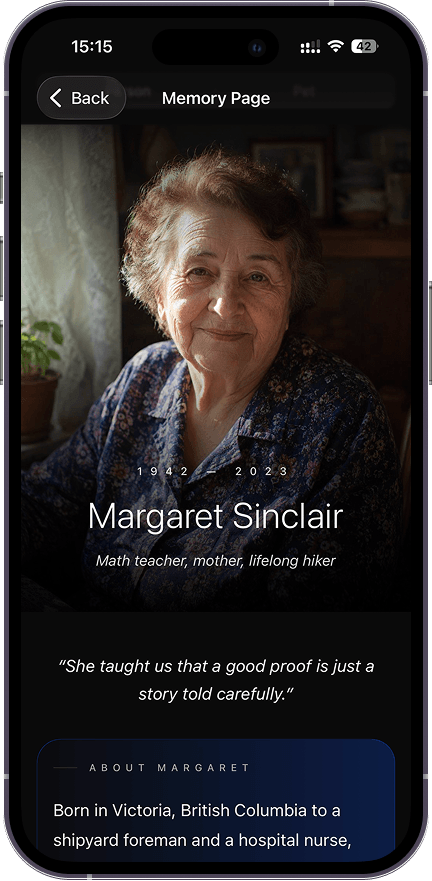 Memory page